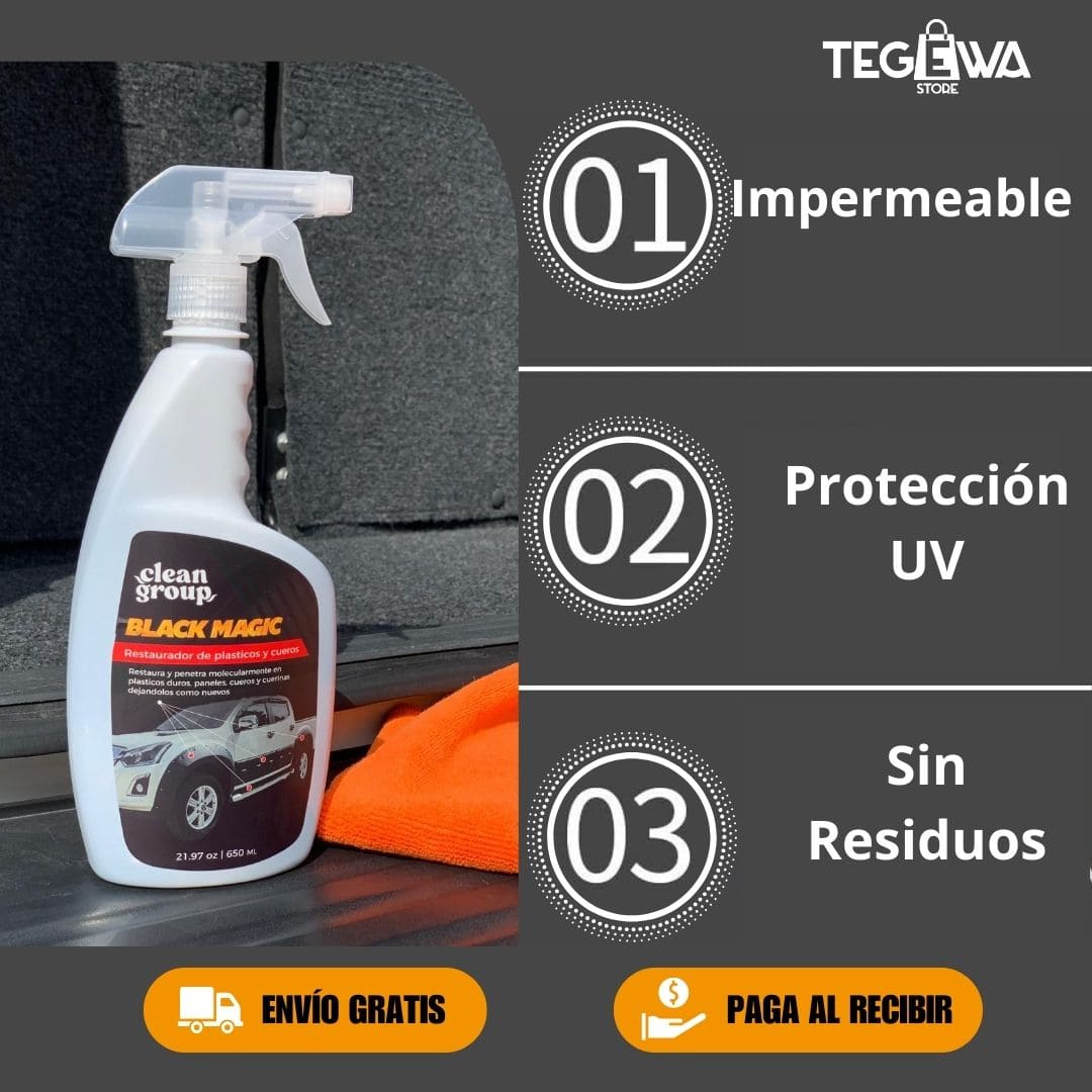 RESTAURADOR PARTES NEGRAS DE 650ml - FraDa Store