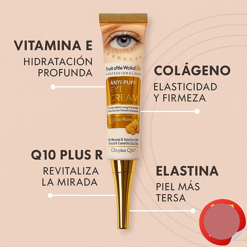 ✨ Crema Anti - Age ™ – Para ojos con Vitamina C👉Despídete de las bolsas, da la bienvenida a una mirada joven - FraDa Store