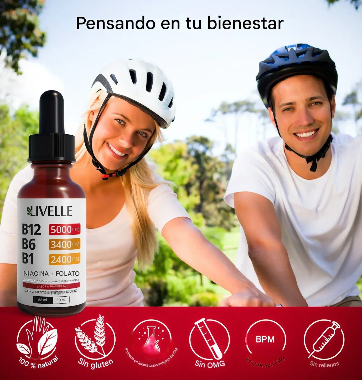 SUPLEMENTO LÍQUIDO DE VITAMINA B12 - FraDa Store