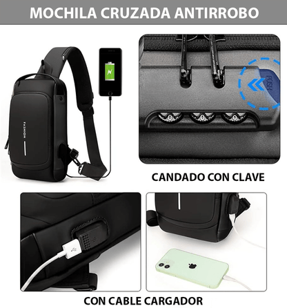 Mochila Inteligente con Clave Anti Robo - FraDa Store