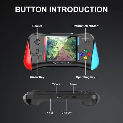 Consola Portatil Sup X7M 500 Juegos En 1 + Control 2do Jugador - FraDa Store