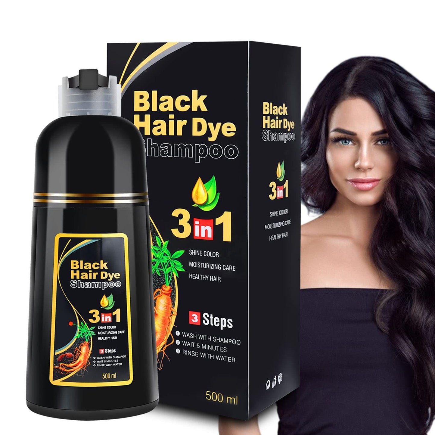 SHAMPOO UNISEX CUBRE CANAS 3 EN 1™ - FraDa Store
