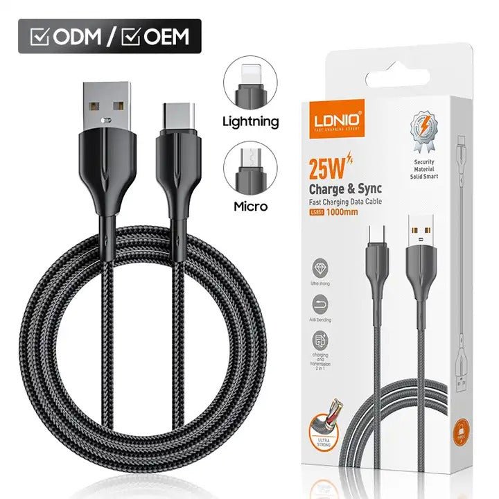 Cable de Carga para Celulares de Alta Resistencia - FraDa Store