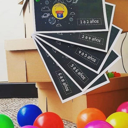 Caja MiCubeta - Incluye 5 Actividades + 1 Libro Digital - FraDa Store