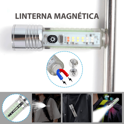 Linterna Táctica ZOOM LED Recargable - FraDa Store