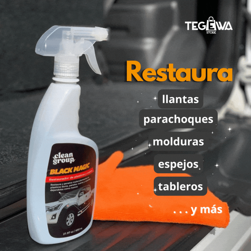 RESTAURADOR PARTES NEGRAS DE 650ml