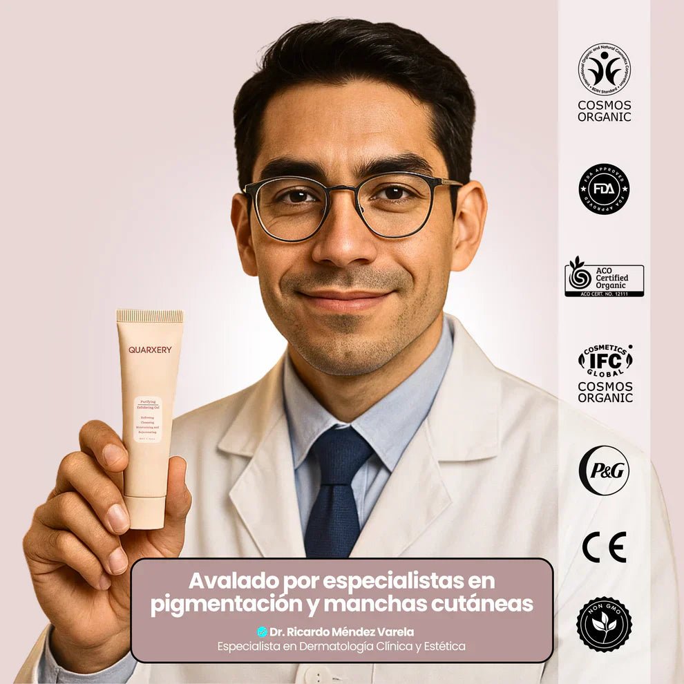 Gel Exfoliante Quarxery™ Limpia, despigmenta y aclara. - FraDa Store