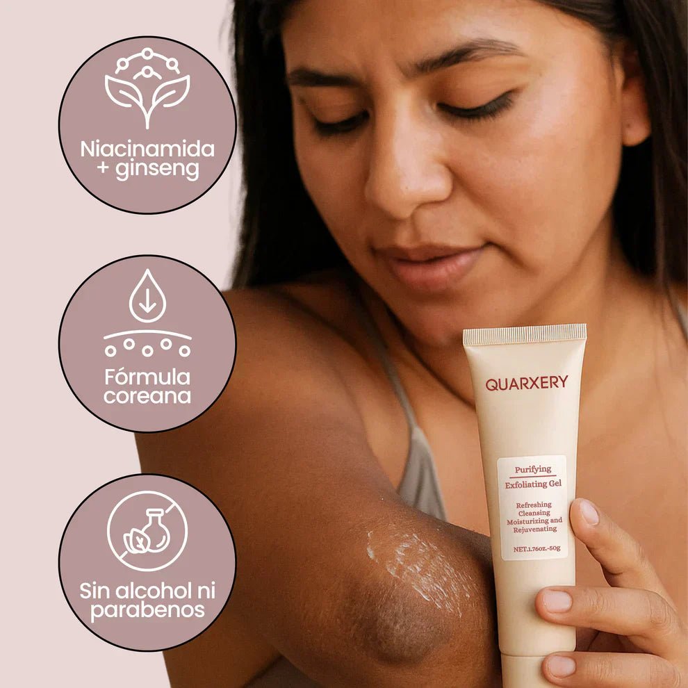 Gel Exfoliante Quarxery™ Limpia, despigmenta y aclara. - FraDa Store
